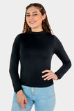 Playera térmica de cuello alto