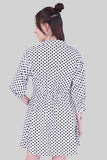 Vestido camisero con manga