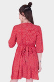 Vestido de manga larga