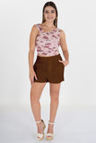 Short casual con bolsas