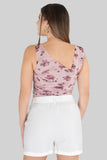 Short casual con bolsas