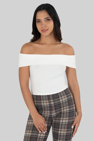 Blusa de hombros descubiertos