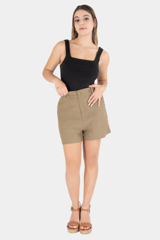 Short casual con bolsas