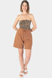 Short con elástico en cintura