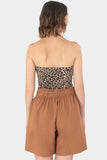 Short con elástico en cintura