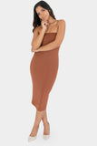 Vestido midi dtrapless