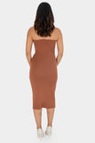 Vestido midi dtrapless