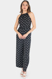 Jumpsuit halter con bolsas