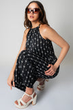 Jumpsuit halter con bolsas
