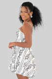 Vestido de tirantes con amarre