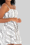 Vestido de tirantes con amarre