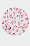 Conjunto de blusa y falda floral