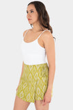 Falda short con amarre