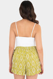 Falda short con amarre