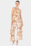 Jumpsuit de tirantes y pierna ancha