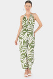 Jumpsuit de tirantes y pierna ancha