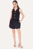 Conjunto de chaleco y short