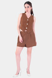 Conjunto de chaleco y short