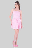 Conjunto de blusa y falda short