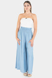 Pantalón con pierna ancha
