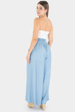 Pantalón con pierna ancha