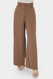 Pantalón con pinzas a rayas
