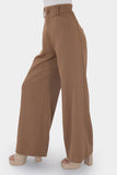 Pantalón con pinzas a rayas