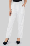 Pantalón recto con rayas
