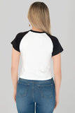 Playera de manga corta con estampado
