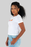 Playera de manga corta con estampado
