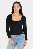 Blusa de manga larga