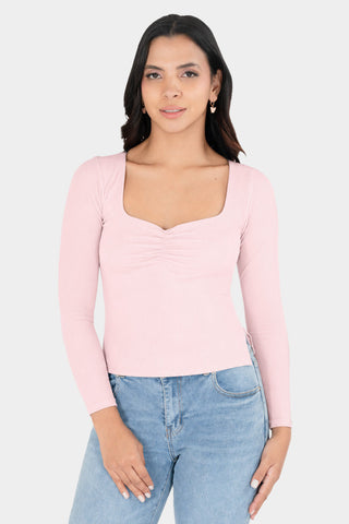 Blusa de manga larga