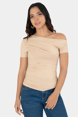Blusa de manga corta