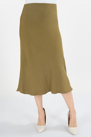Falda midi