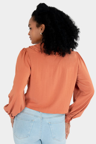 Blusa de manga larga
