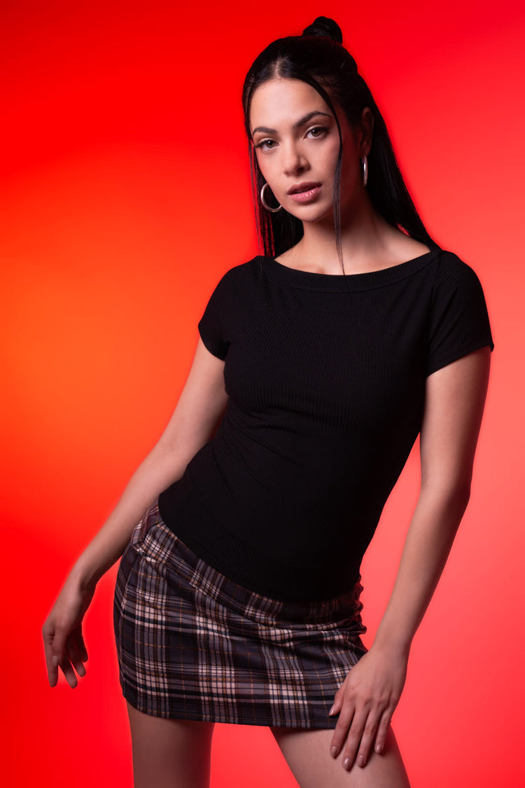 Playera de manga corta