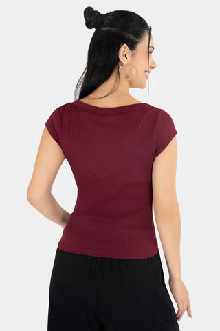 Playera de manga corta