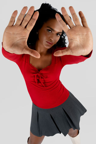 Blusa de manga larga