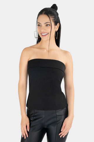 Blusa strapless