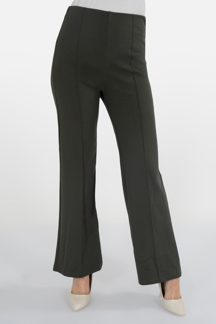 Leggins de tiro alto apampanado