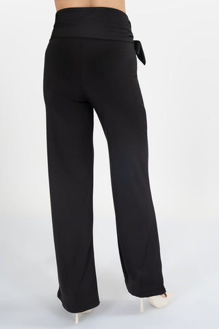 Legging ancho con cinturón