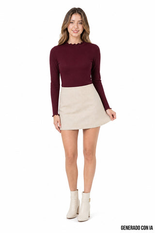 Falda corta con short