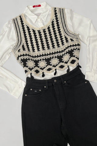 Blusa tejida